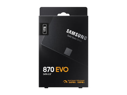 Samsung MZ-77E1T0B/EU-RFB 870 EVO 1TB 2.5" SATA III V-NAND SSD