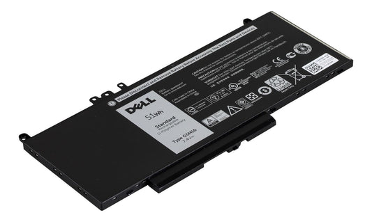 Dell 8V5GX Battery – 51Wh 7.4V 4-Cell Li-Po Black