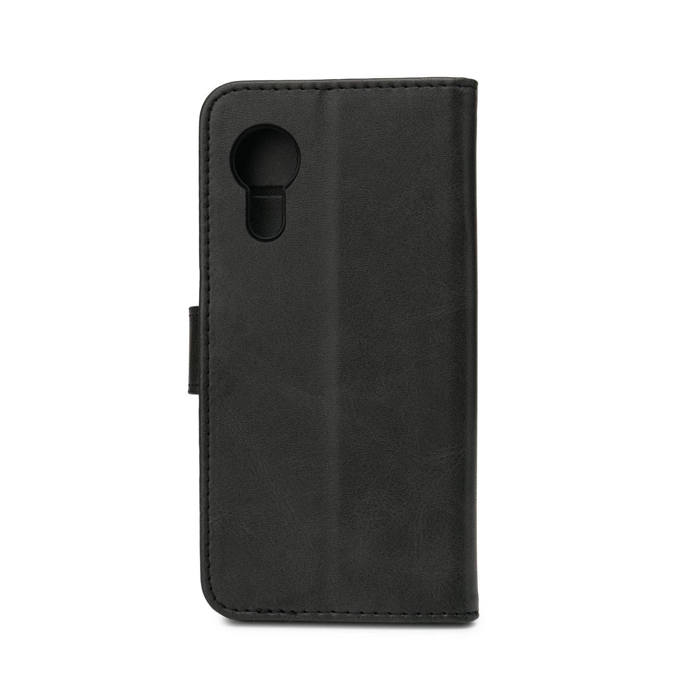 eSTUFF ES67340011-BULK PU Wallet Case Cover - Black, Magnetic, 3 Card Slots