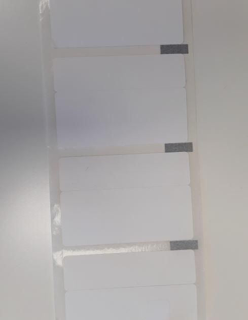 Capture 35000252 Printer Labels – White Direct Thermal Roll, 70x30/17mm, 670 Labels