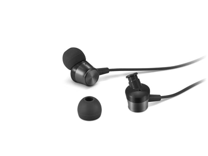 Lenovo 4XD1J77351 In-Ear Wired Headset – USB Type-C, Black, Office Binaural