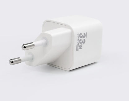 CoreParts MBXUSBC-AC0032 USB-C 33W GaN Power Adapter – Black