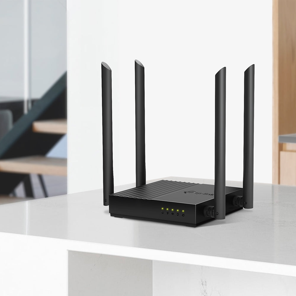 TP-Link ARCHER C64 Dual-Band Gigabit Wireless Router – Wi-Fi 5, MU-MIMO, 1200 Mbps