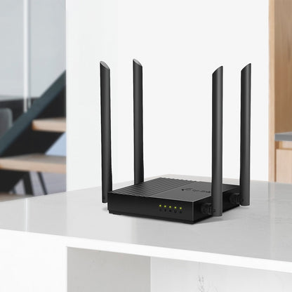 TP-Link ARCHER C64 Dual-Band Gigabit Wireless Router – Wi-Fi 5, MU-MIMO, 1200 Mbps