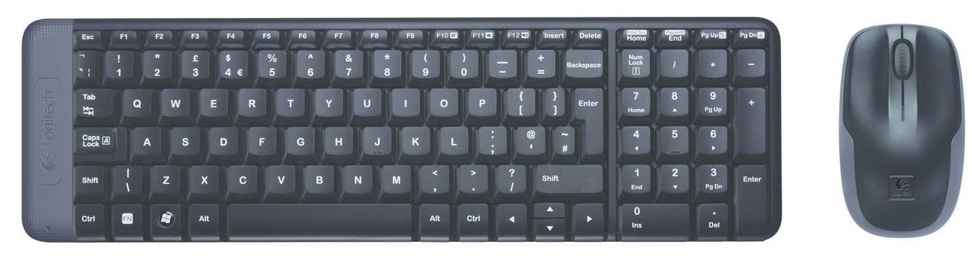 Logitech 920-003161 Wireless Keyboard – Full-Size UK Layout