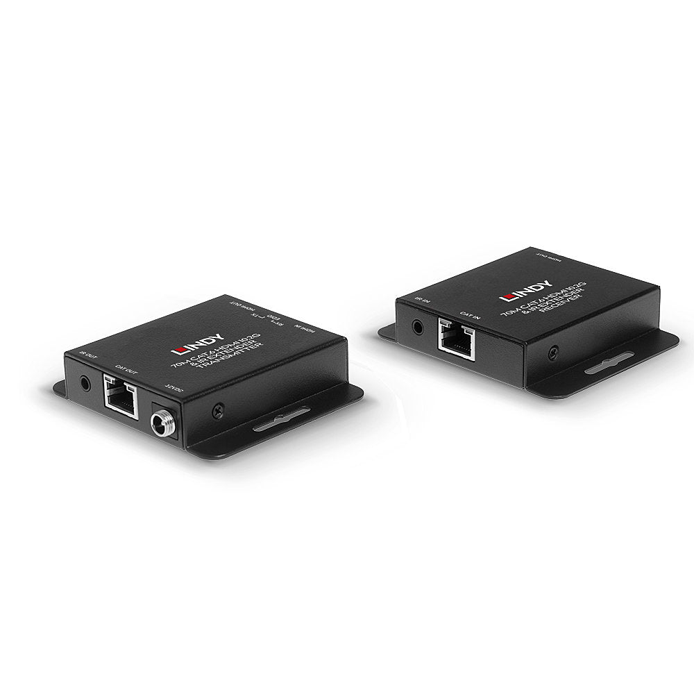Lindy 38208 AV Extender – 70m Cat.6 HDMI 4K30 IR PoC Loop Out