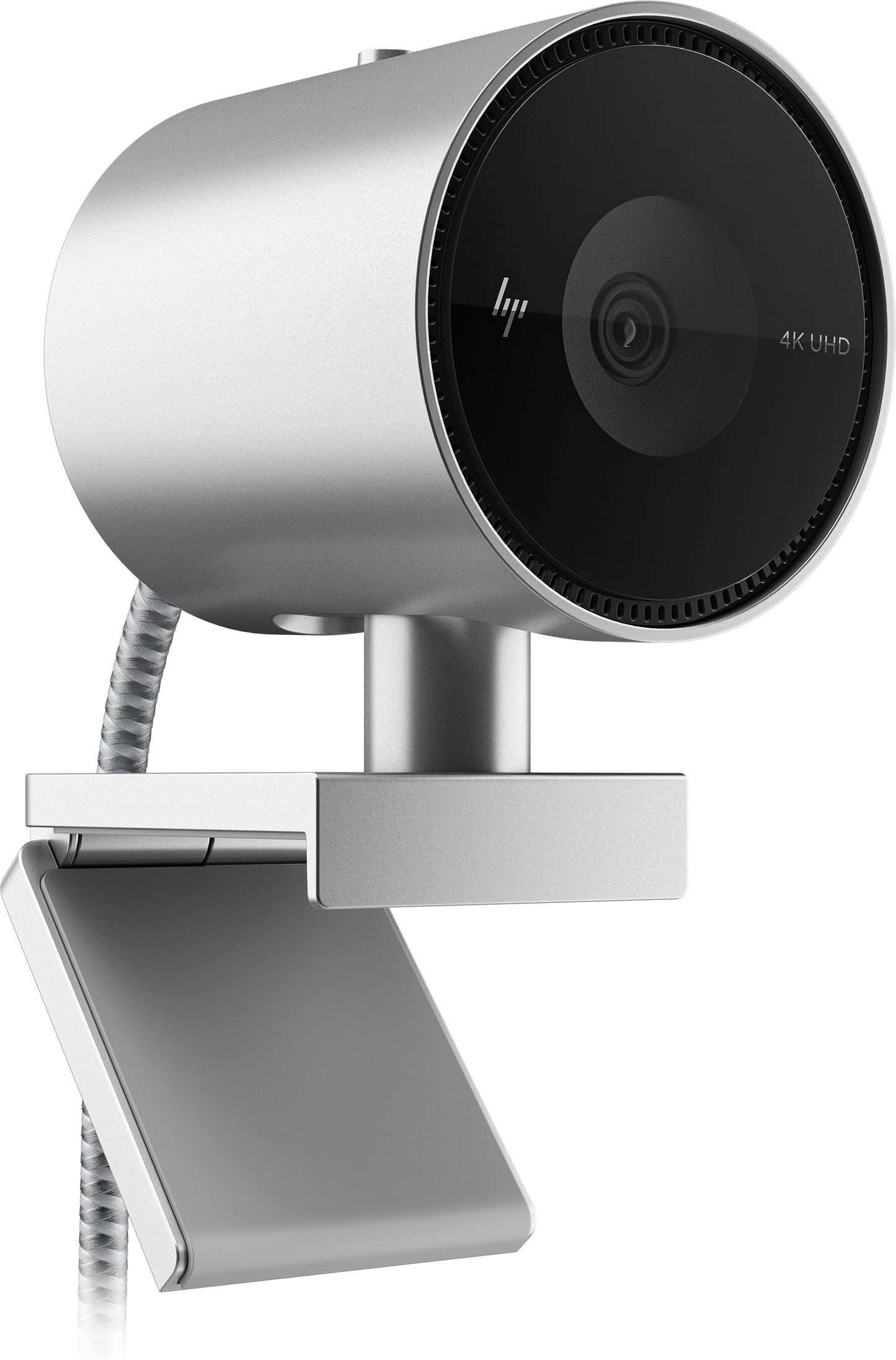 HP 4C9Q2AA#ABB 950 4K Webcam – Ultra HD, USB 3.2, Auto Focus, Black/Silver