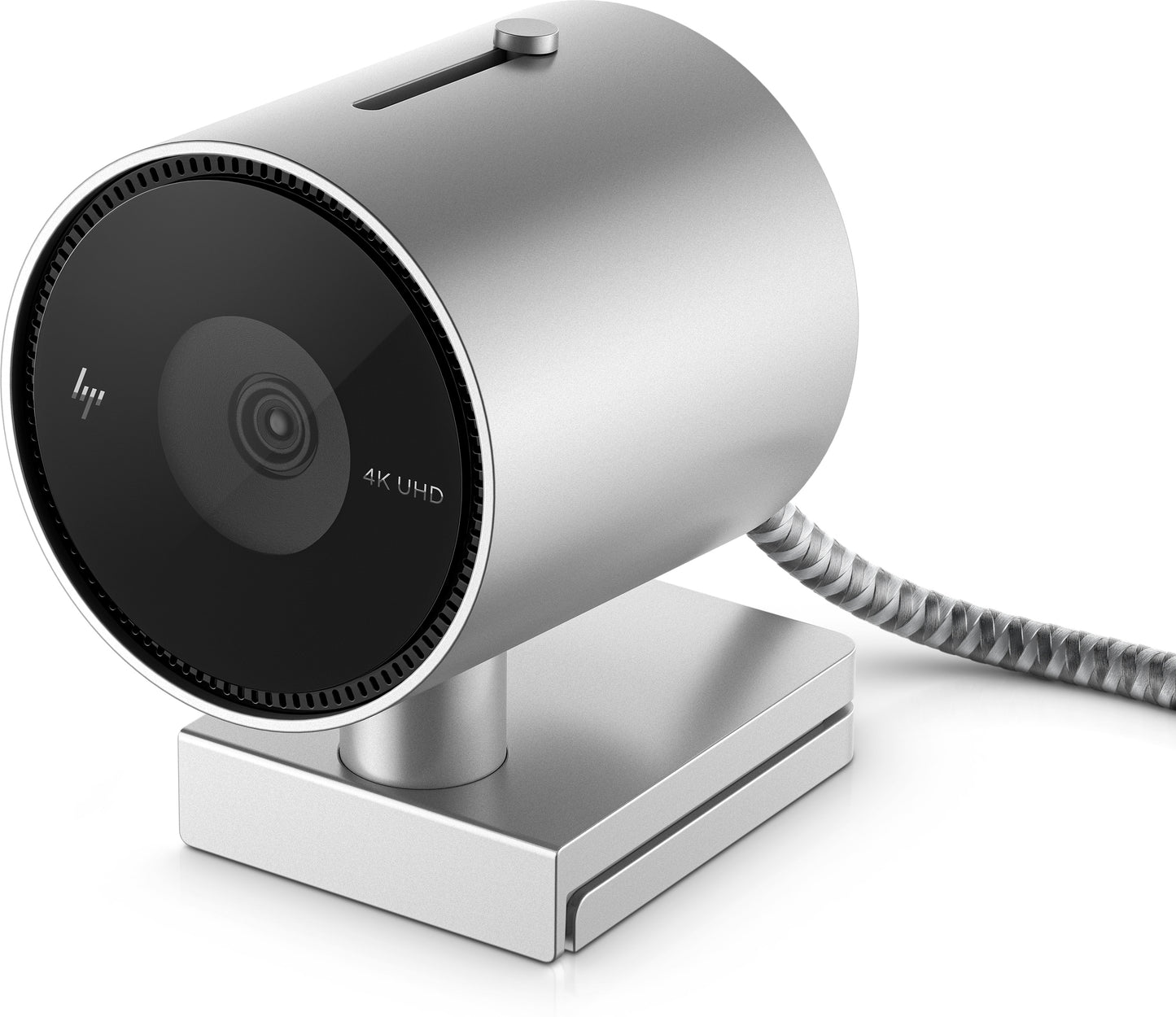 HP 4C9Q2AA#ABB 950 4K Webcam – Ultra HD, USB 3.2, Auto Focus, Black/Silver