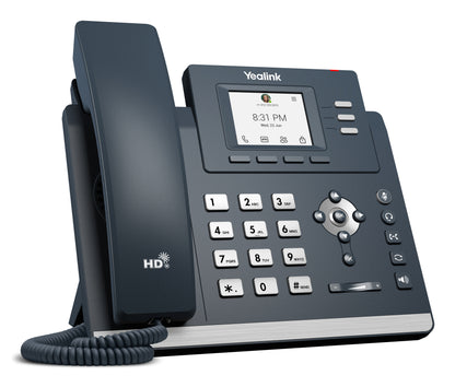 Yealink 1301016 IP Phone MP52 E2 Teams – 2.4" LCD, Gigabit Ethernet, Grey