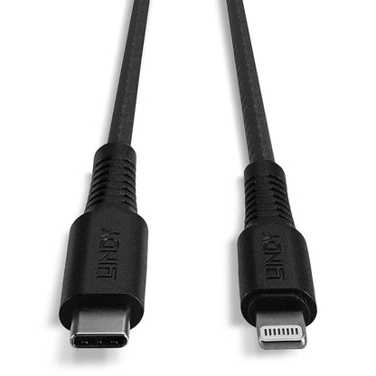 Lindy 31285 USB C to Lightning Cable – 0.5m Reinforced for Apple Devices