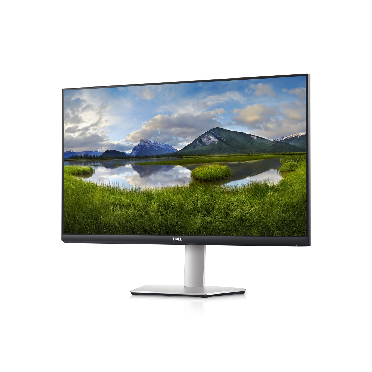 Dell S2722QC 27" 4K Ultra HD IPS Monitor – USB-C, HDR, Integrated Speakers, Grey