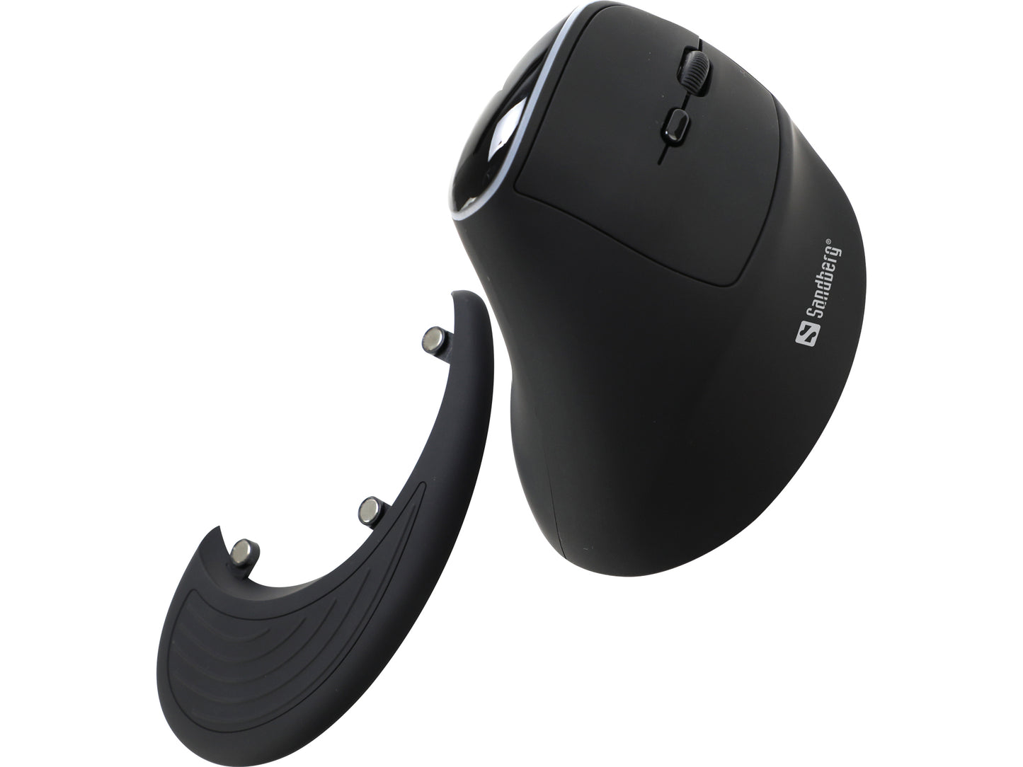 Sandberg 630-13 Wireless Vertical Mouse Pro – Ergonomic RF Optical 1600 DPI