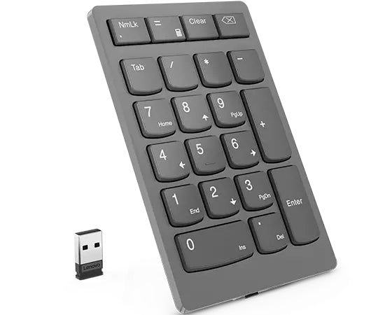 Lenovo 4Y41C33791 Numeric Keypad – RF Wireless 21-Key Grey