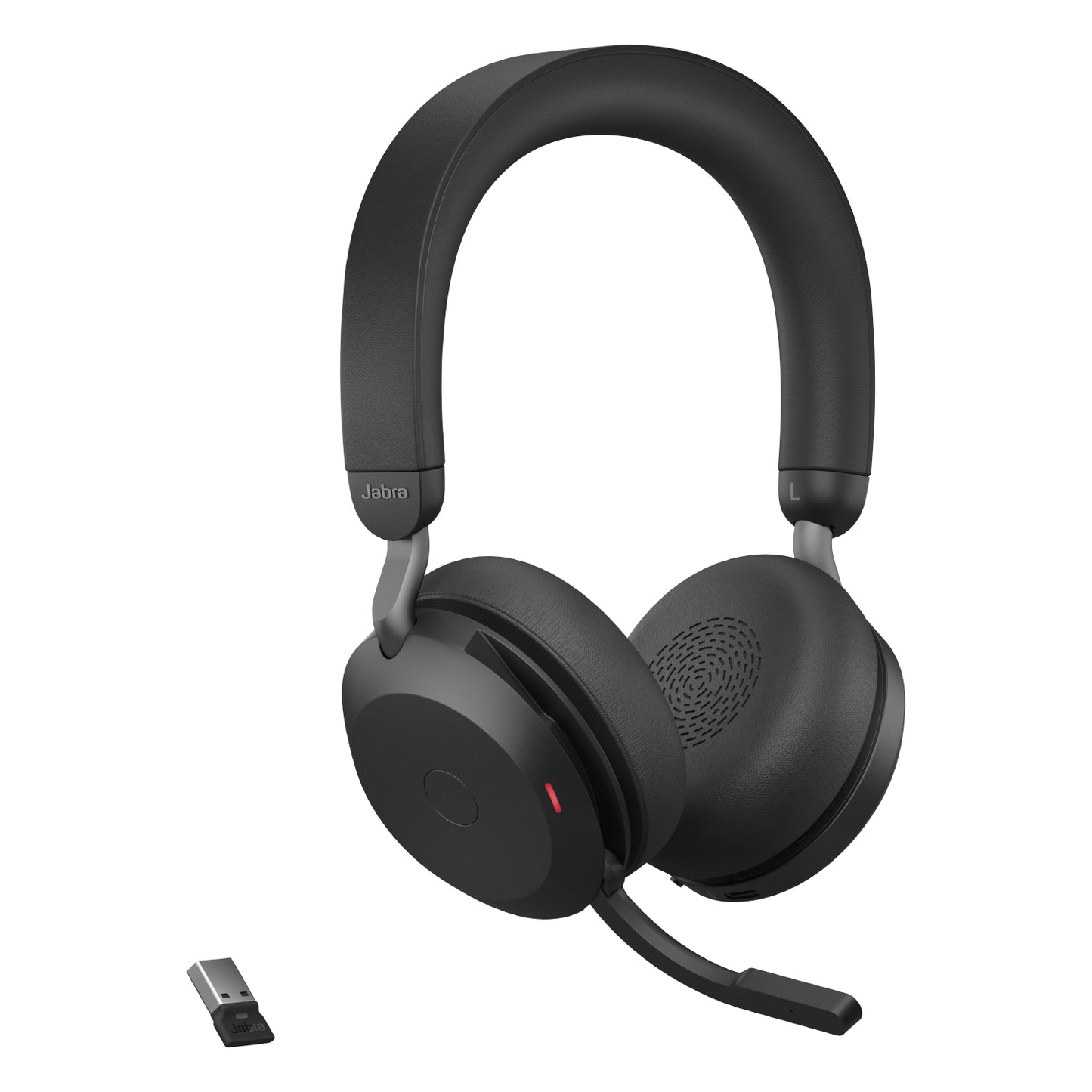 Jabra 27599-989-999 Evolve2 75 Wireless Headset – USB-A UC Black ANC