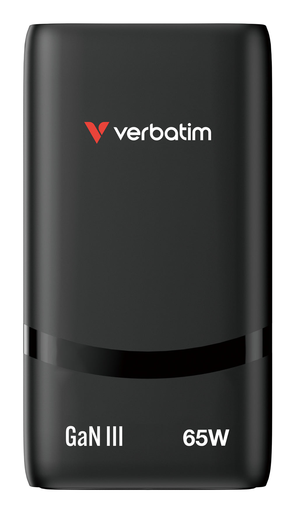 Verbatim 32354 Fold 'n' Go GaN Charger 65W EU Plug Black – Dual USB-C Fast Charging
