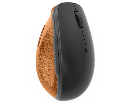 Lenovo GY51C33980 Go Wireless Vertical Mouse – 2400 DPI, 6-Button, Optical, Right-Hand