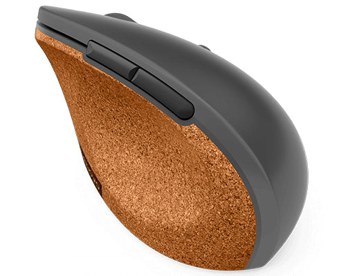 Lenovo GY51C33980 Go Wireless Vertical Mouse – 2400 DPI, 6-Button, Optical, Right-Hand
