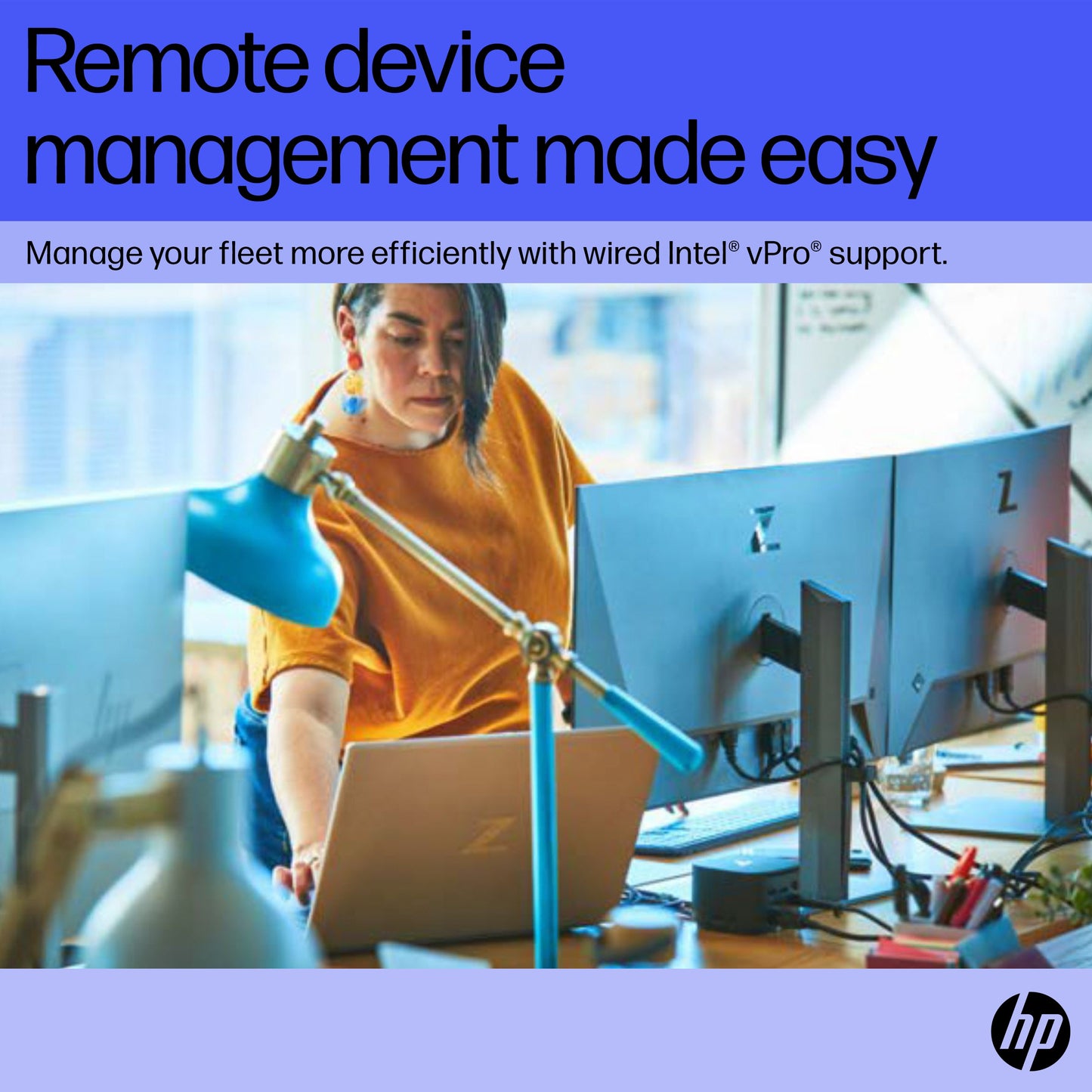 HP 4J0A2AA Thunderbolt Dock 120W G4 – Thunderbolt 4 Docking Station, 100W Power