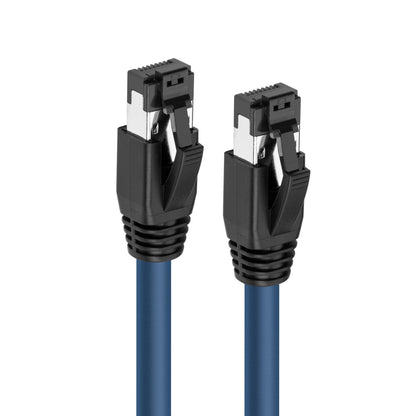 MicroConnect MC-SFTP8010B Cat8.1 S/FTP Network Cable – 10m Blue RJ-45 LSZH 40Gbps