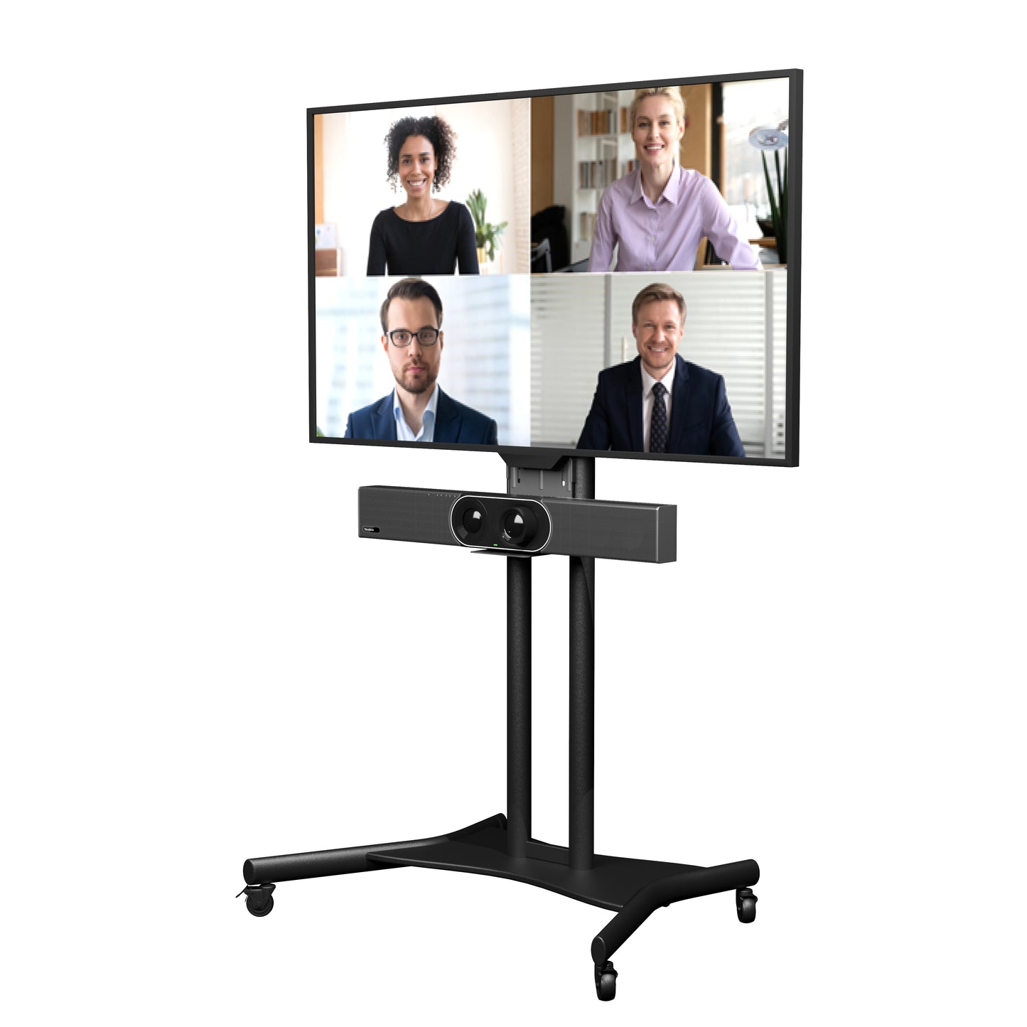 Yealink VCS-TVMOUNT2 Wall Mount – Black Meeting Room Accessory