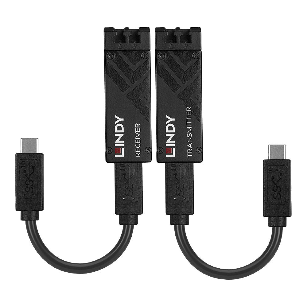 Lindy 43312 100m Fibre Optic USB 3.2 Type C Extender – 10Gbps