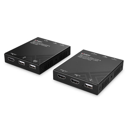 Lindy 39381 KVM Extender – 120m Cat.6 HDMI USB Transmitter & Receiver