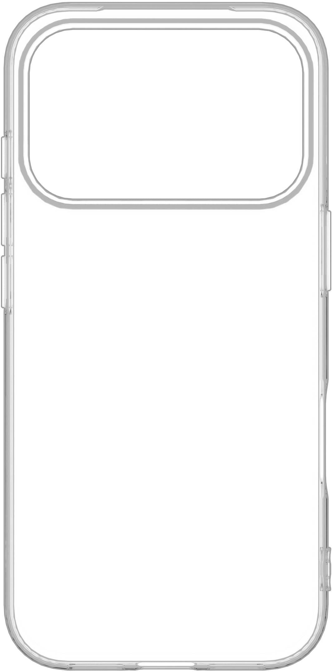 eSTUFF ES67100057-BULK Mobile Phone Case – Transparent 16cm (6.3") TPU Cover