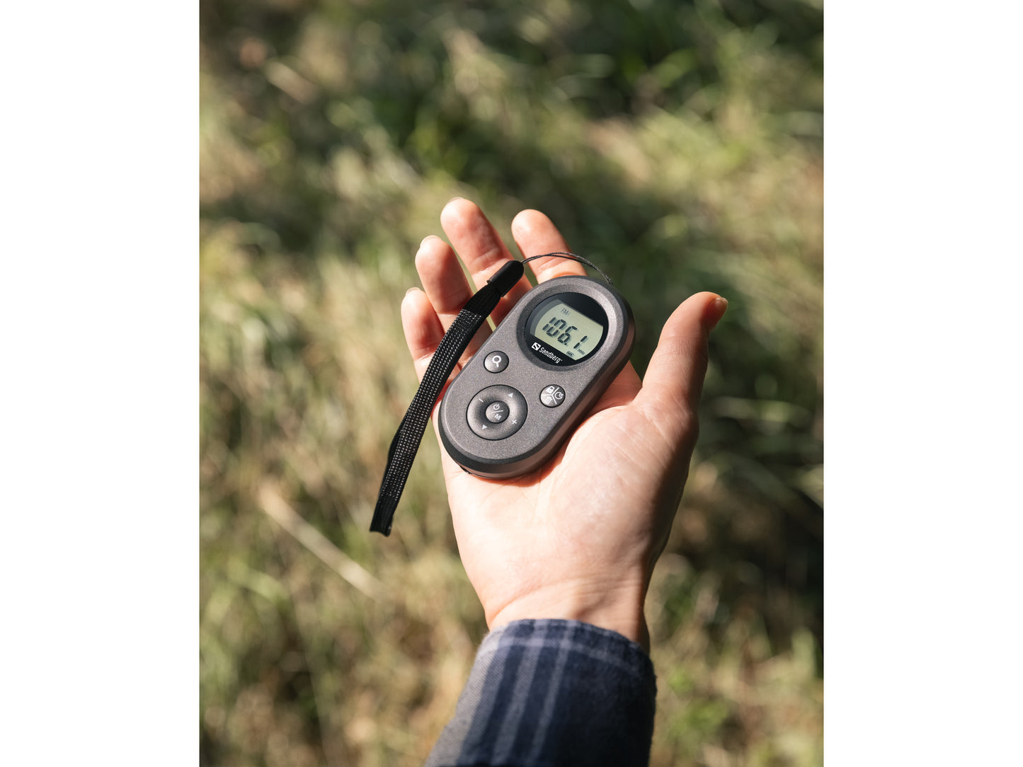 Sandberg 421-02 Pocket Radio FM/AM Portable Rechargeable – Black