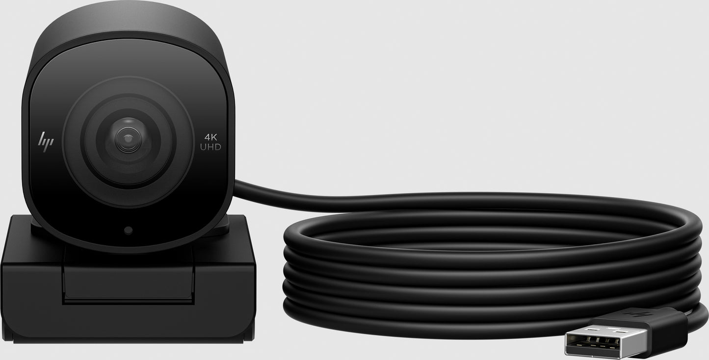 HP 695J5AA#ABB 965 4K Streaming Webcam – 8MP USB Auto Focus HDR