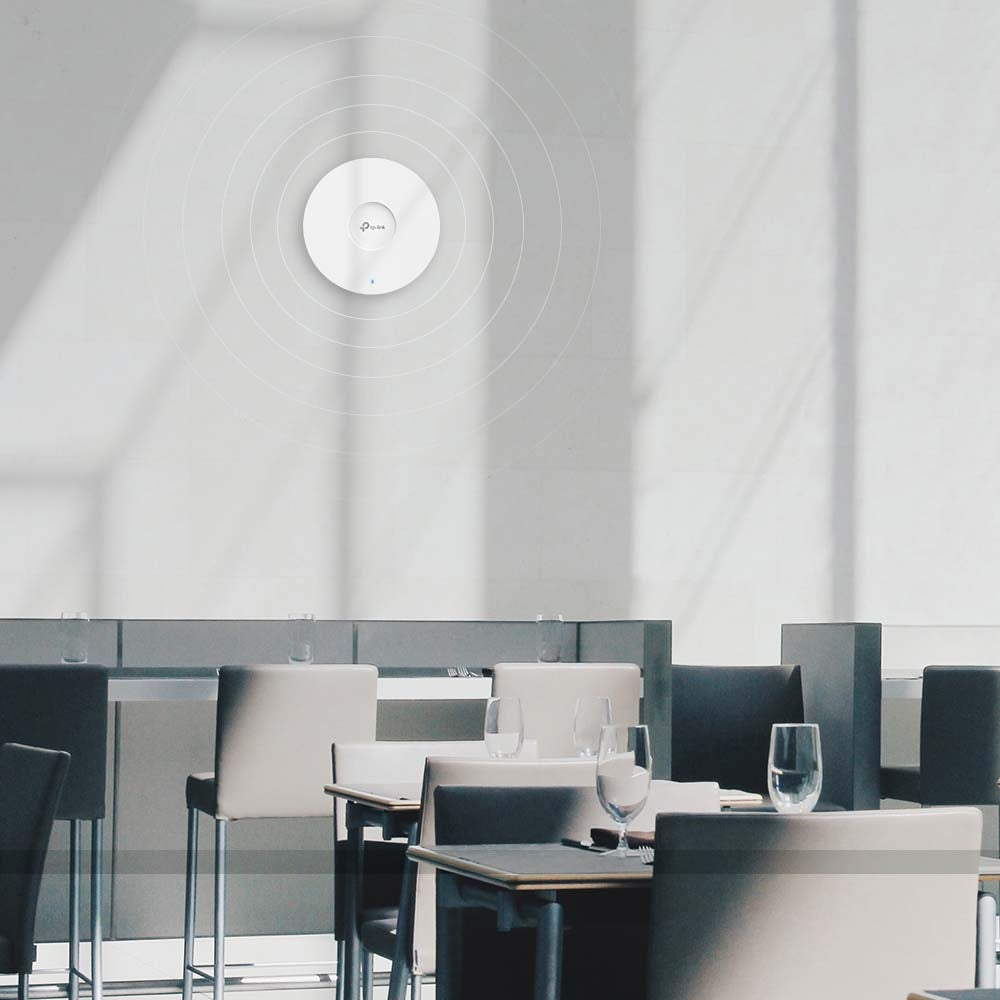 Omada EAP613 Wireless Access Point – AX1800 WiFi 6 Ceiling Mount, 1775Mbps