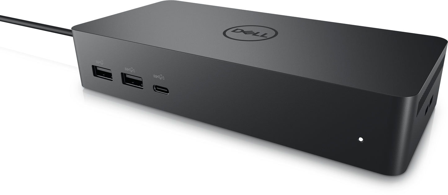 Dell MHWPN UD22 Docking Station – Thunderbolt, 2x DisplayPort, HDMI, 96W PD, Black