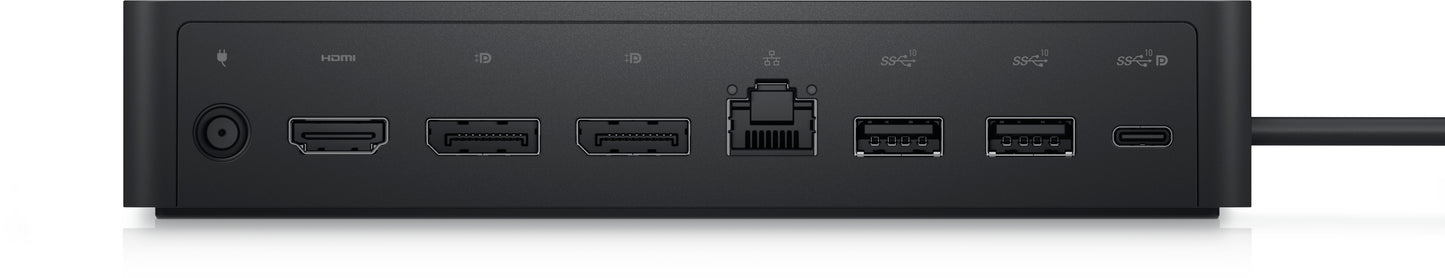 Dell MHWPN UD22 Docking Station – Thunderbolt, 2x DisplayPort, HDMI, 96W PD, Black