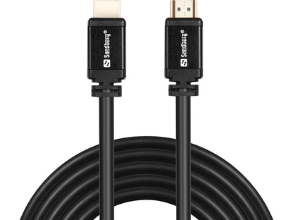 Sandberg 509-01 HDMI 2.0 10m Cable – 19M-19M Ultra HD 4K Black