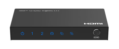 MicroConnect MC-HDMISPLITTER0102-4K HDMI Splitter 1x2 4K Ultra HD 60Hz Steel
