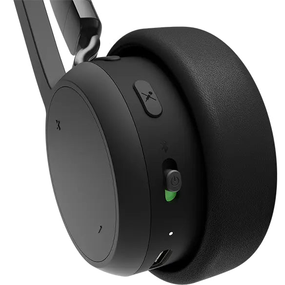 Lenovo 4XD1Q30302 Wireless Headset – Bluetooth, Binaural, Black