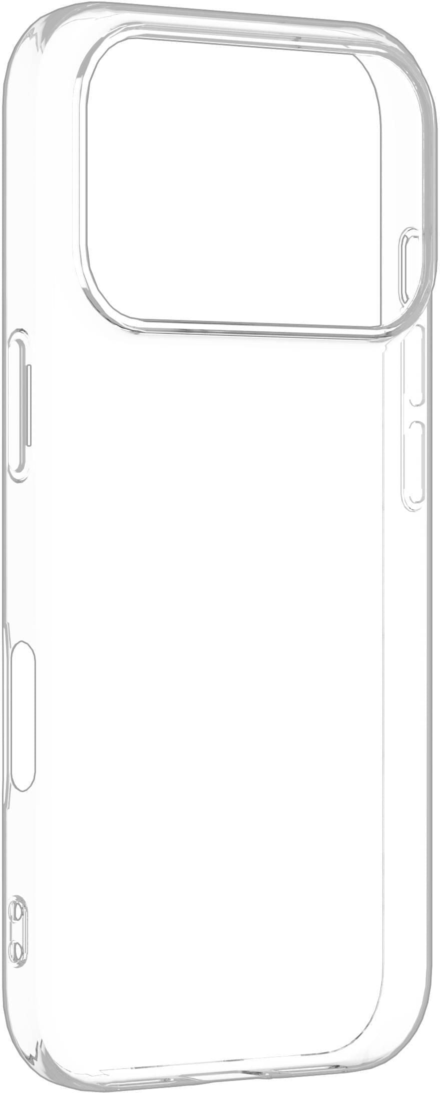eSTUFF ES67100057-BULK Mobile Phone Case – Transparent 16cm (6.3") TPU Cover