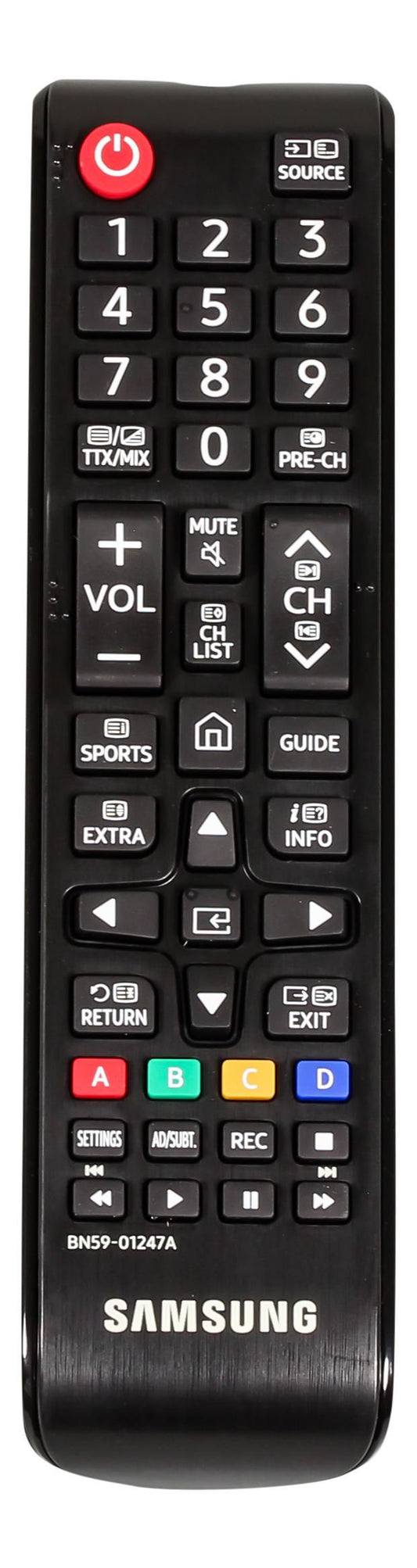 Samsung BN59-01247A Remote Control – IR Wireless TV Accessory CE Certified