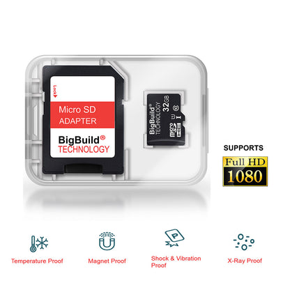 BigBuild Technology 32GB Ulta Fast 80MB/s Micro SDHC Memory Card, Perfect for Smartphones