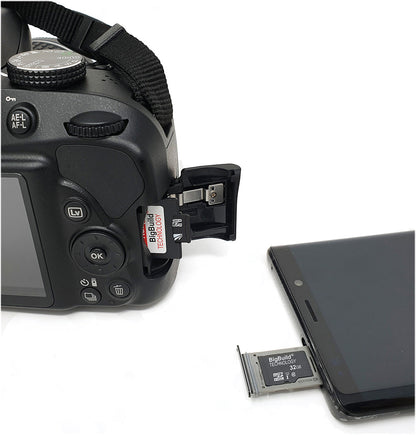 BigBuild Technology 32GB Ulta Fast 80MB/s Micro SDHC Memory Card, Perfect for Smartphones