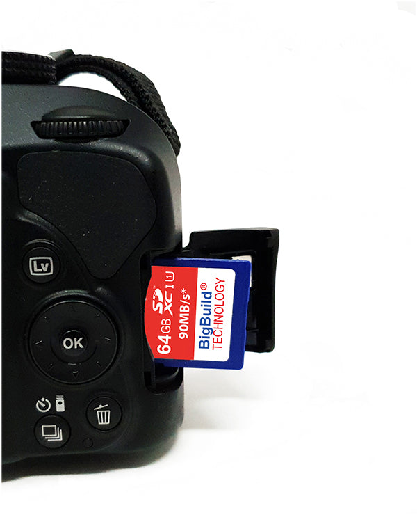 BigBuild Technology 64GB Ulta Fast 90MB/s SDXC Memory Card