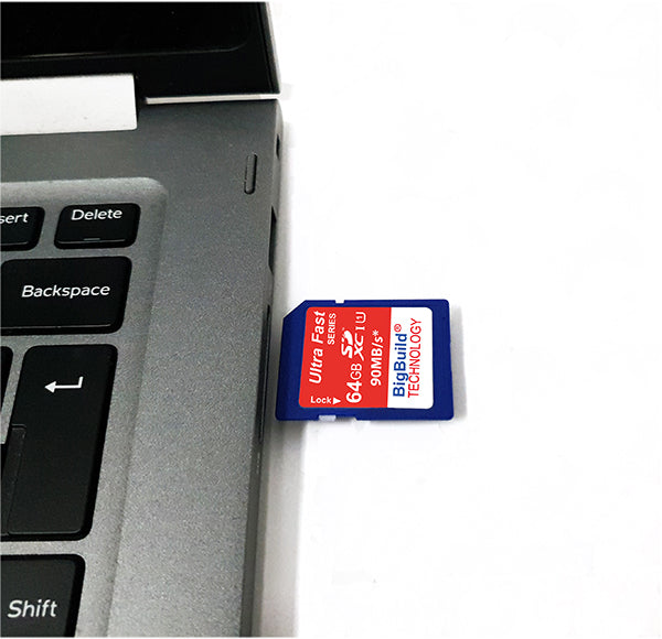BigBuild Technology 64GB Ulta Fast 90MB/s SDXC Memory Card