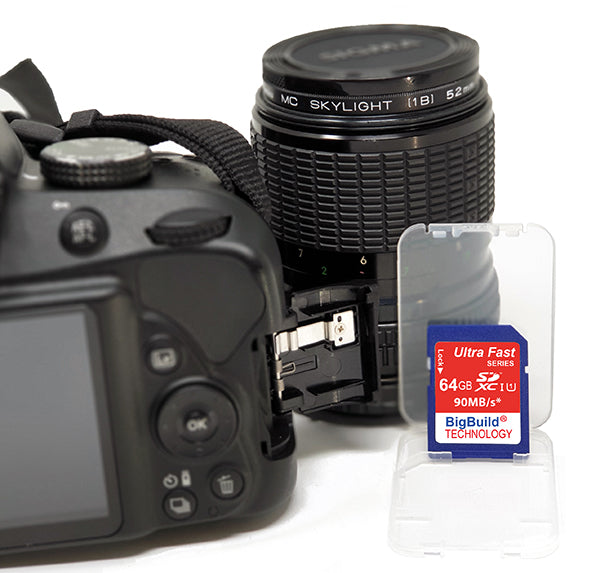 BigBuild Technology 64GB Ulta Fast 90MB/s SDXC Memory Card