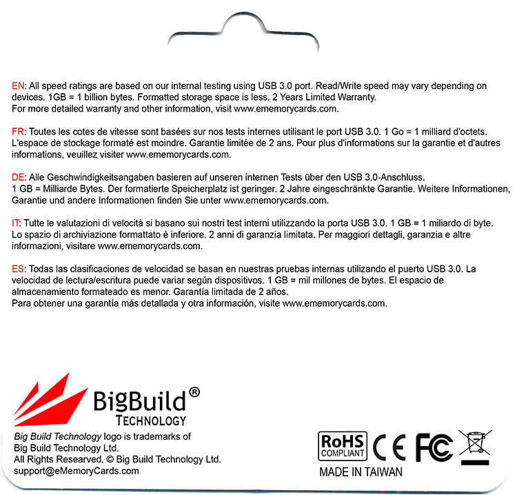 BigBuild Technology 64GB Silver Dual Drive Micro B OTG USB Memory Stick, USB Drive