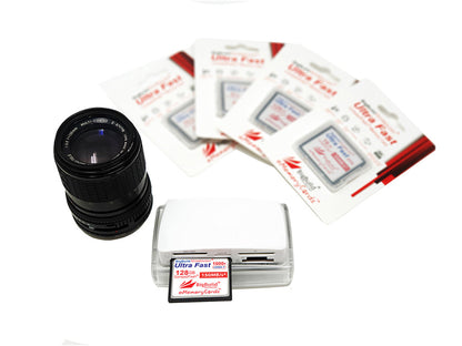 BigBuild Technology 128GB Ultra Fast 1000x 150MB/s UDMA 7 CompactFlash Memory Card