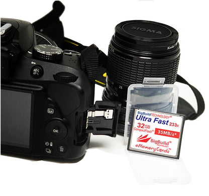 BigBuild Technology 32GB Ultra Fast 233x 35MB/s CompactFlash Memory Card