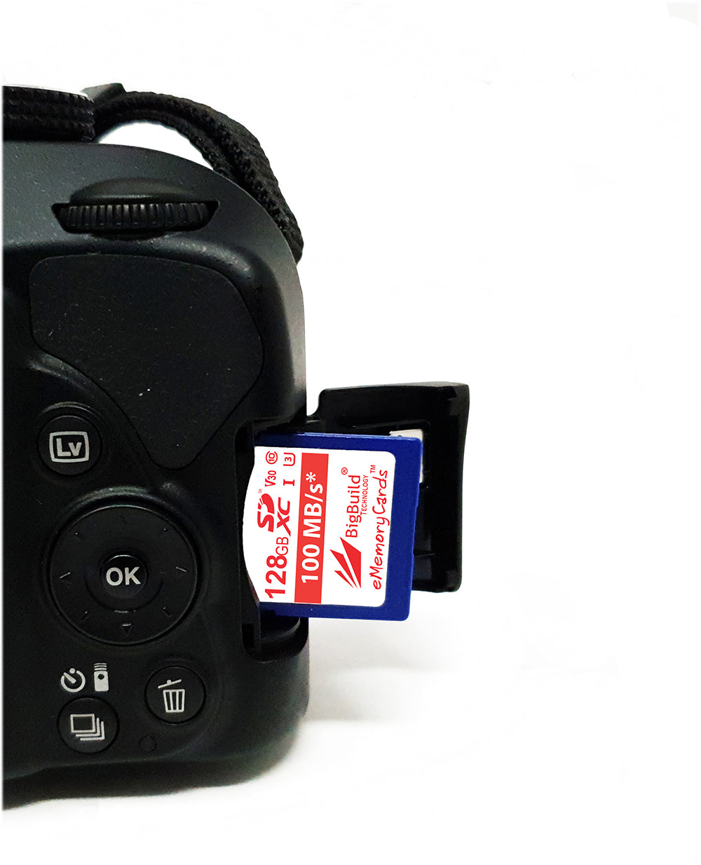 BigBuild Technology 128GB Ulta Fast 100MB/s U3 SDXC Memory Card