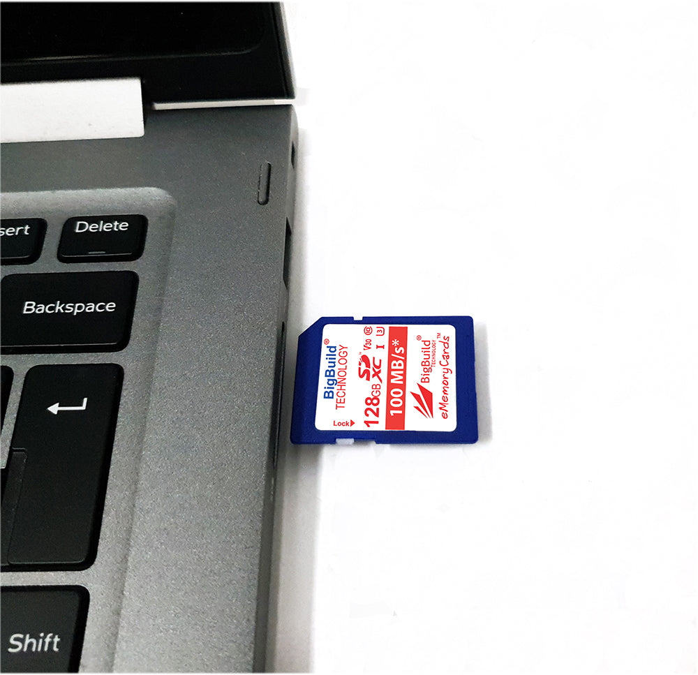 BigBuild Technology 128GB Ulta Fast 100MB/s U3 SDXC Memory Card