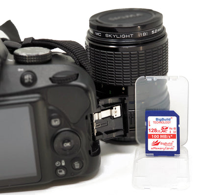 BigBuild Technology 128GB Ulta Fast 100MB/s U3 SDXC Memory Card