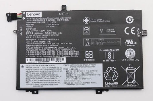 Lenovo FRU01AV463 Battery – 3-Cell 45Wh 4120mAh Li-ion Black
