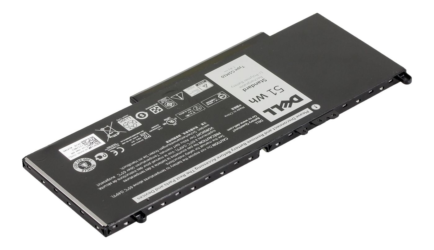 Dell G5M10 Battery – 51Wh 4-Cell Li-Po 7.4V Black